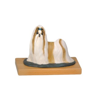 Shih Tzu ręcznie pomalowana statuetka Art-Dog